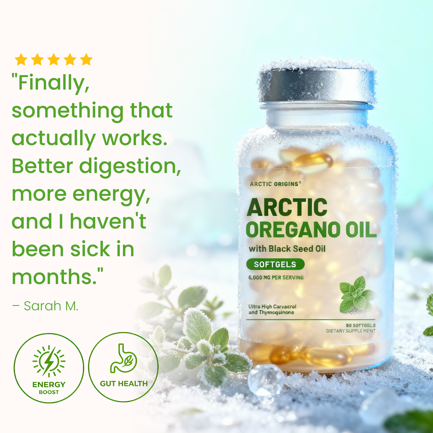 Arctic Oregano Oil Softgels
